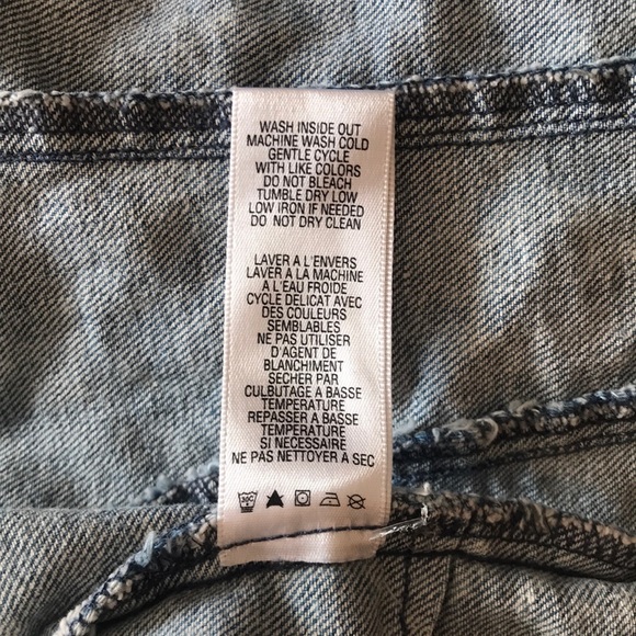 Material Girl Denim Vest Size XL - Picture 6 of 6